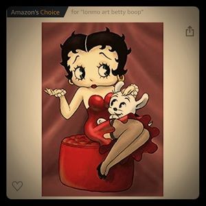 Betty Boop diamond painting